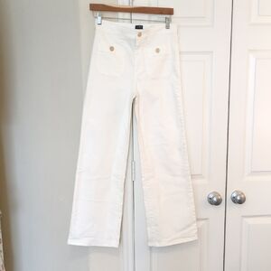 J.Crew Premium Edition White Pants